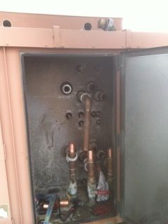 Repairing Hot Water Coil at Cherry Creek Polo Club